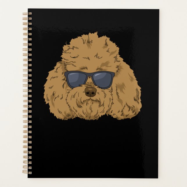 Goldendoodle Chien Doodle Maman Cadeaux Papa Labra (Devant)
