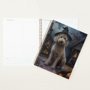 Goldendoodle Citrouilles Halloween Épouvantable