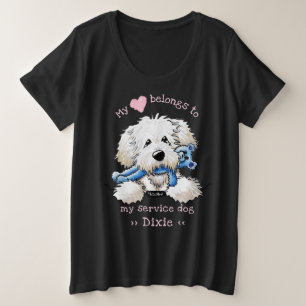 Goldendoodle Mon Coeur Appartient À