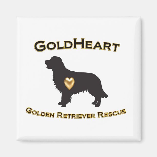 GoldHeart GRR Magnet avec Gold Heart (Devant)