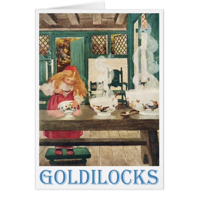 Goldilocks et les trois ours (Devant)