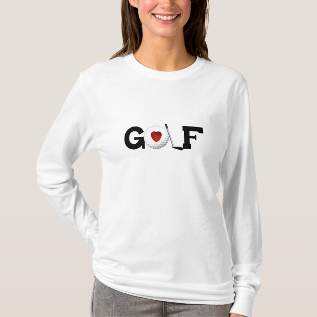 Golf avec des T-shirts et des cadeaux de boule de (Devant)