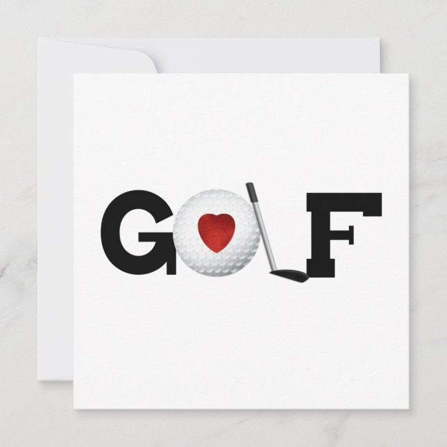 Golf Avec T-shirts et cadeaux de golf Ball (Devant)