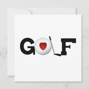 Golf Avec T-shirts et cadeaux de golf Ball