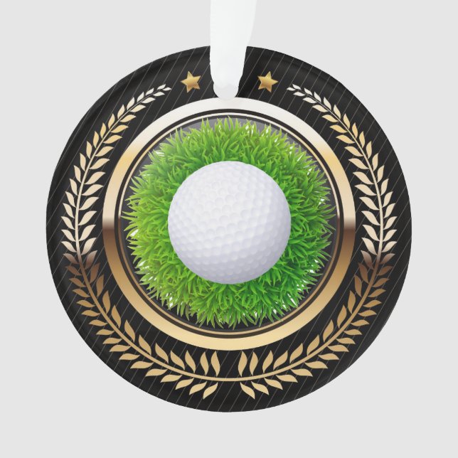 Golf Award, Cadeau, Ornement (devant)