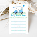 Golf Baby shower Par tee Bingo Game<br><div class="desc">Ces adorables Bingo Cards sont un excellent moyen de lancer le plaisir à votre Baby shower et garanti d'être un grand succès! Il vous suffit de les faire circuler pendant le Baby shower où les clients s'amuseront à les remplir avec des cadeaux qu'ils pensent que les parents recevront. Les clients...</div>