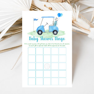 Golf Baby shower Par tee Bingo Game