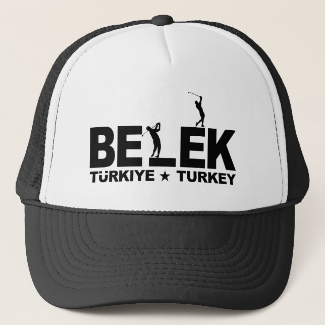 GOLF BELEK casquette - noir (Devant)