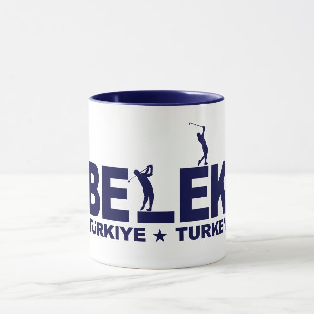 GOLF BELEK tasses - choisir style & couleur (Centre)