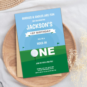 Golf Boy Invitations d'anniversaire