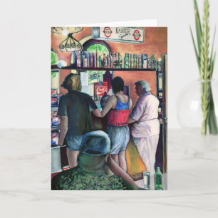 Golf Bufe Budapest Hongrie Carte de voeux