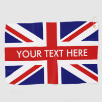 Cadeau britannique fait sur commande de serviette