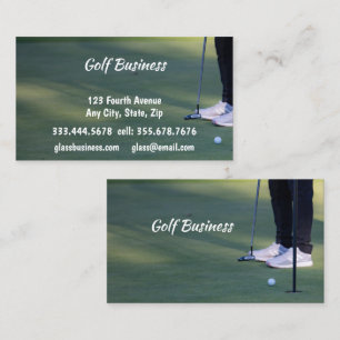 Golf Cartes d'affaires, Turf, Fournitures