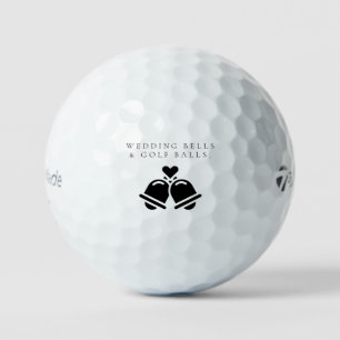 Golf 'Cloches de mariage et balles de golf' Cadeau de f