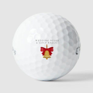 Golf 'Cloches de mariage et balles de golf' Cadeau de f