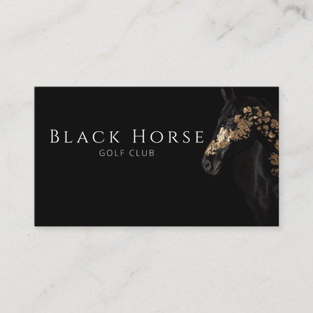 Golf Club Carte de visite (Devant)