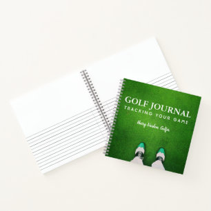 Golf Club Spiral Golf Journal Cadeau membre