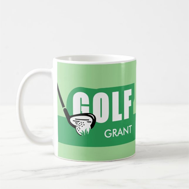 Golf Coffee Mugs (Gauche)