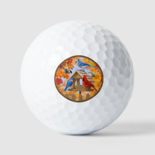 Golf Collecte d'oiseaux d'automne Collecte de balles de