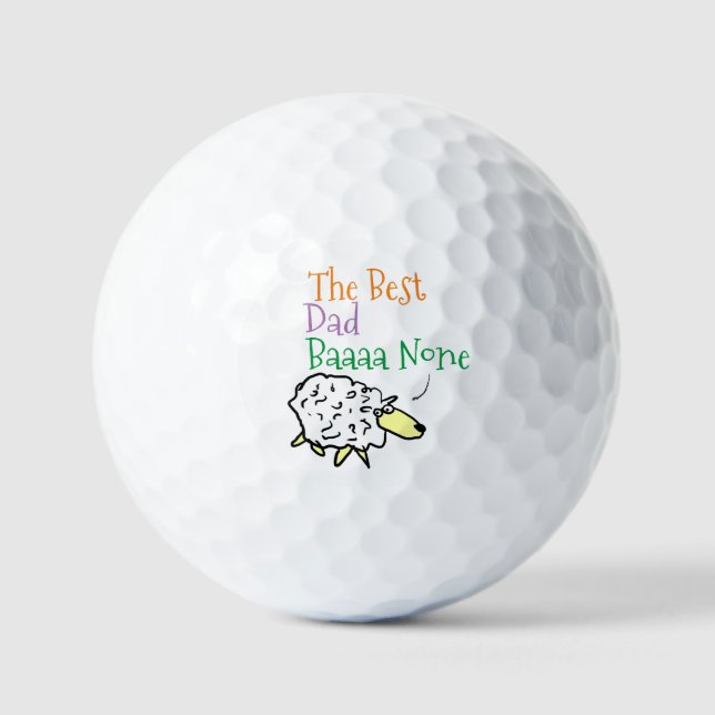 Golf Conception de mouton pour les meilleures balles de (Recto)