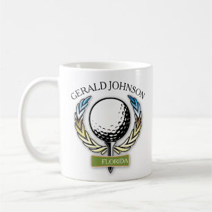 Golf Design Monogramme Modèle Mug
