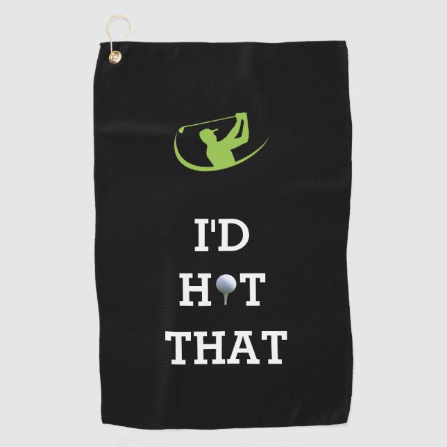 Golf en confort avec serviettes personnalisées (Devant)