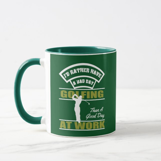 Golf Et Travail Combo Mug (Gauche)