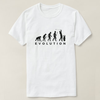 Golf Evolution drôles T-shirt Humour golfeur