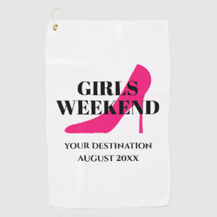 Golf Filles voyage de week-end cadeau de serviette de g