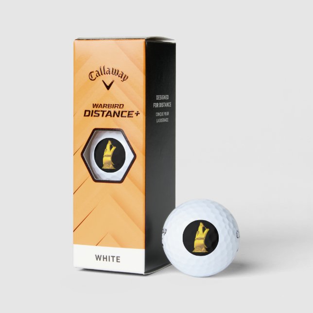 Golf Golden Wolf Head noir Callaway Warbird balles de g (Emballage)