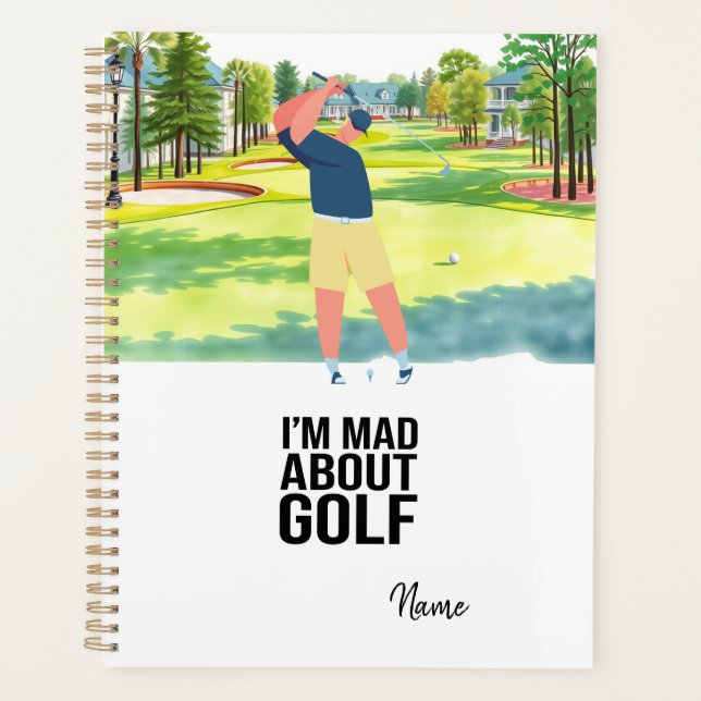 Golf Je suis fou de golf des citations drôles pour (Devant)