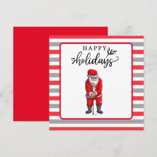 Golf Joyeux vacances avec Noël du Père Noël
