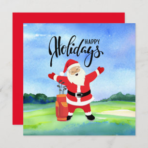 Golf Joyeux vacances avec Noël du Père Noël