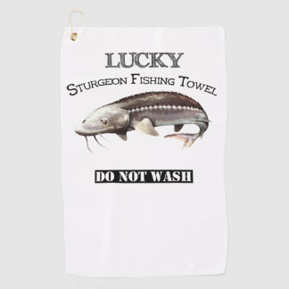 Golf Lucky Serviette de pêche esturgeon