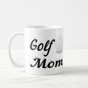 Golf Maman demi-texte Café Mug