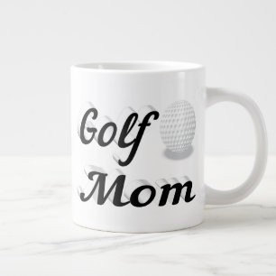 Golf Maman demi-texte Géant Café Mug