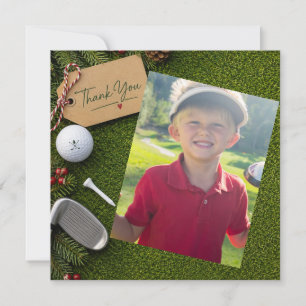 Golf Merci Créez votre propre photo golfeur