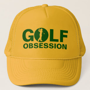Golf Obsession Casquette jaune vert