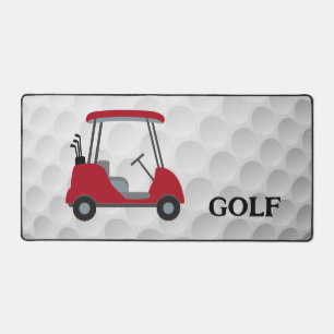 Golf Panier Design Desk Mat