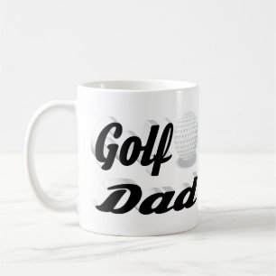 Golf Papa demi-texte Café Mug