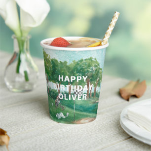 Golf Par-Tee Gobelets en papier d'anniversaire
