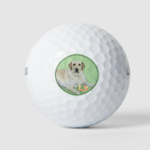 Golf Peinture de balles de tennis et de retrieur du Lab