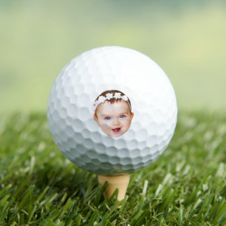 Golf Photo personnalisée, Cadeau pour papa balles de go