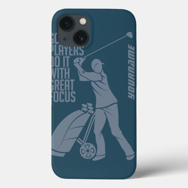 GOLF PLAYER coque ipad personnalisé (Verso)