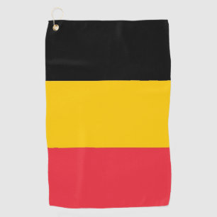 Golf Serviette avec drapeau de Belgique