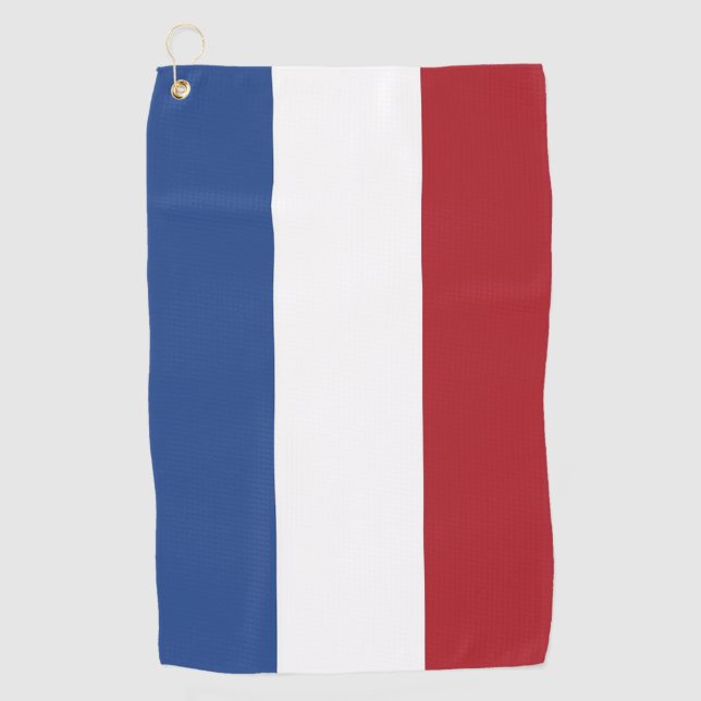 Golf Serviette avec drapeau de Pays-Bas (Devant)