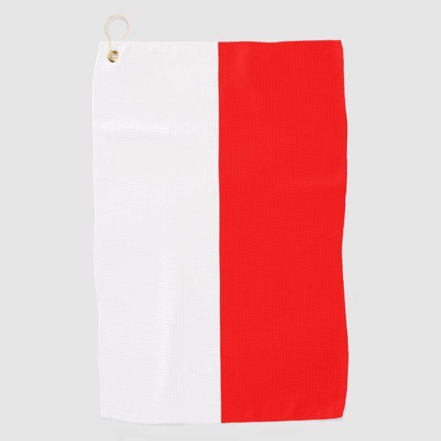 Golf Serviette avec drapeau d'Indonésie (Devant)