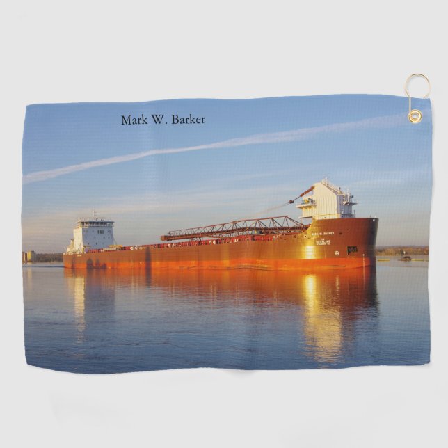 Golf Serviette de cuisine Mark W. Barker (Horizontal)