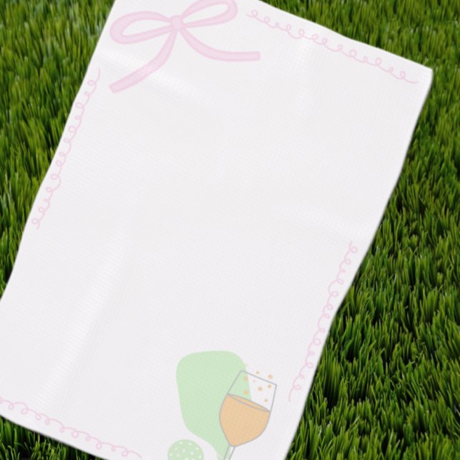 Golf Serviette de douche pour enterrement de vie de jeu (Créateur téléchargé)