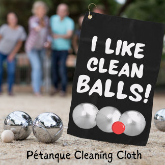 Golf Serviette de nettoyage à la pétanque -